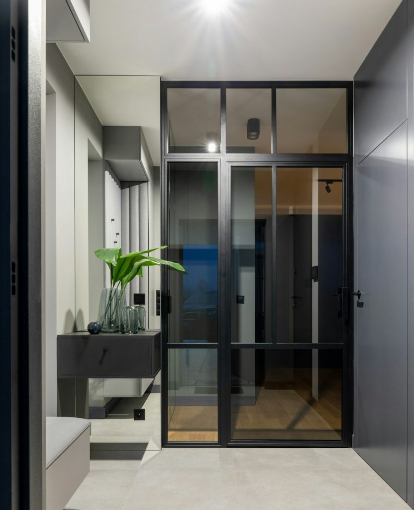 Minimalist hall interior design